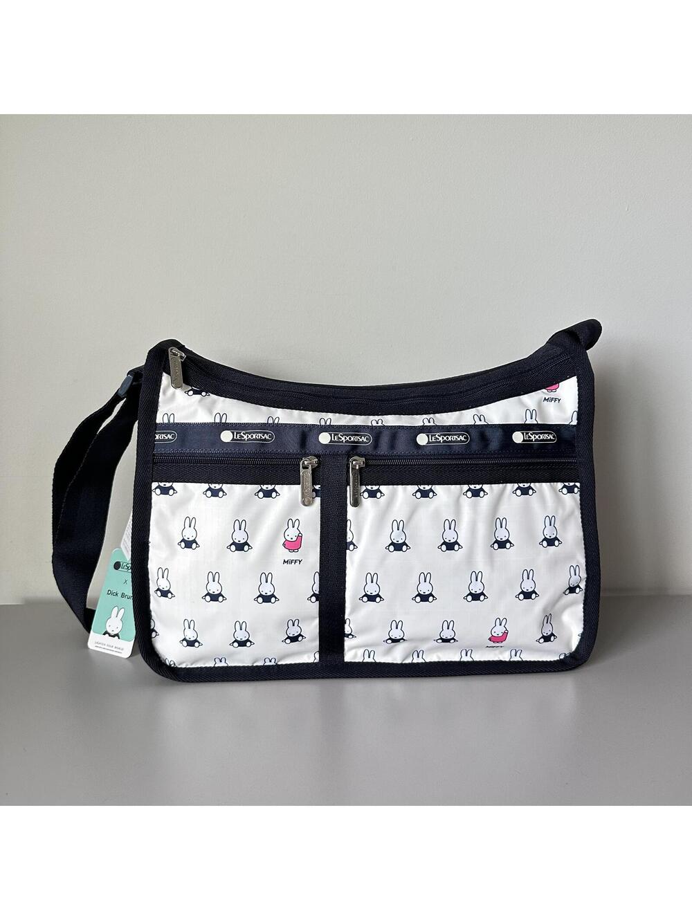 Lesportsac Miffy Large Deluxe Everyday Bag NWT